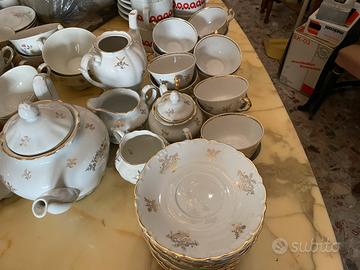 Servizio da tè in porcellana