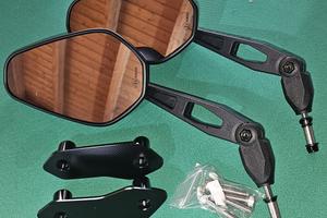 Kit Specchietti T-MAX Custom + Kit Tappi Copriforo