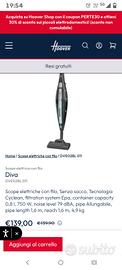 Scopa elettrica Hoover