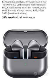 Auricolari samsung galaxy buds3 pro