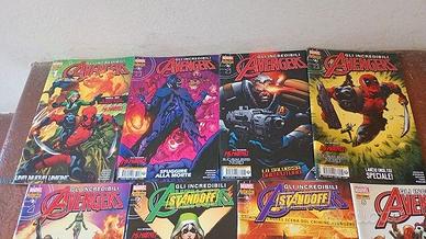 gli  avengers panini sequenza 1/8 panin