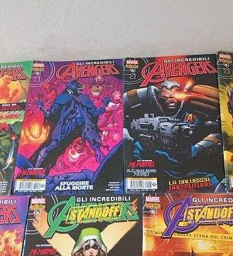 gli  avengers panini sequenza 1/8 panin