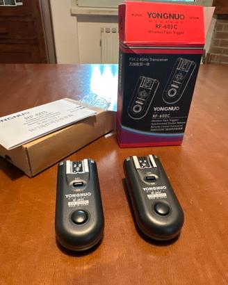 Yongnuo rf-603C wireless flash trigger