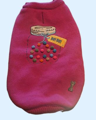 Maglioncino per cane taglia piccola rosa