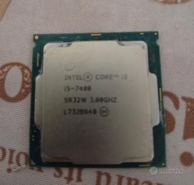 CPU Intel i5 7400 4 tread 