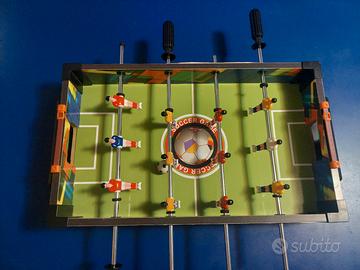 calcio balilla da tavolo