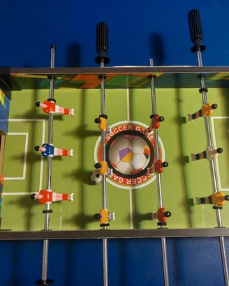 calcio balilla da tavolo