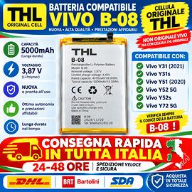 BATTERIA PER VIVO Y72 5G CON PILA ORIGNALE 
