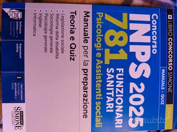 testo  concorso Inps assistenti sociali e psic.