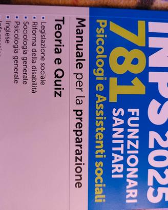 testo  concorso Inps assistenti sociali e psic.