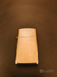 Zippo Slim Brushed Chrome 1991