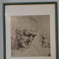 Quadri leonardo con cornice