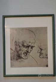 Quadri leonardo con cornice