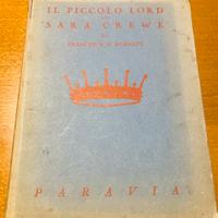 Libro de “Il piccolo Lord” e “Sara Crewe”