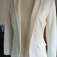 Blazer bianco elegante