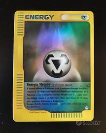 Carta Pokemon Energia Metallo Reverse Aquapolis IT