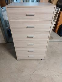 Cassettiera 6 cassetti