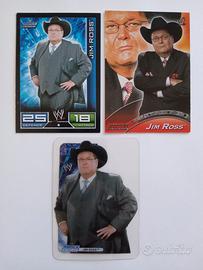 Cards Wrestling Jim Ross WWE 