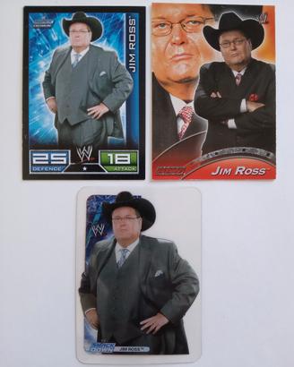 Cards Wrestling Jim Ross WWE 