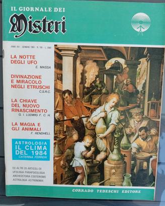Rivista Il giornale dei misteri Gennaio 1984 N.150