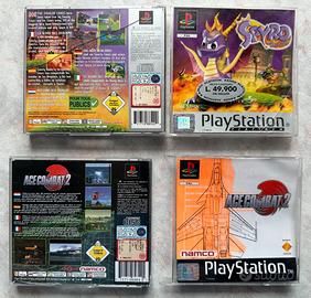 Spyro, Ace Combat 2, PS1 PsOne originale PAL ITA