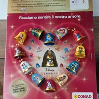 set completo di tutte le campanelle più lo scatolo