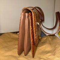 Borsa pelle coccodrillo fatta a mano