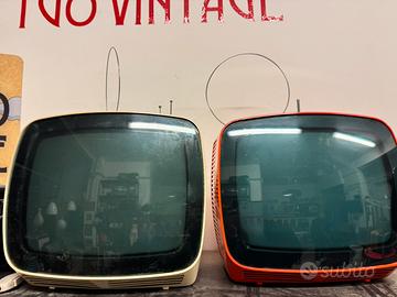 Tv vintage anni 70 diversi colori da collezione