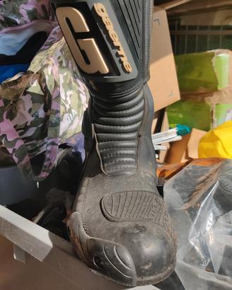 stivali motociclista Numero 43 con cerniers