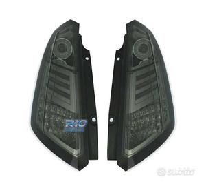 FANALI PER FIAT GRANDE PUNTO 05-09 LED FONDO CROMA