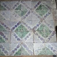 Mattoni antichi stagnati