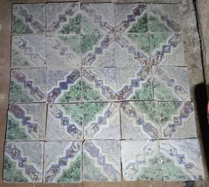 Mattoni antichi stagnati