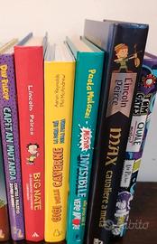 6 libri vari: Capitan Mutanda, Big Nate, ecc