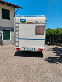camper mansardato usato