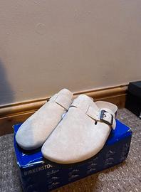 Birkenstock Boston bianco panna 40