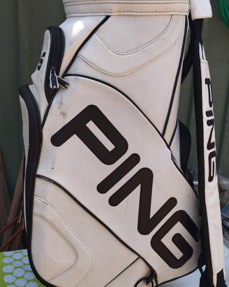 borsa da Golf ping vintage con due copri mazze