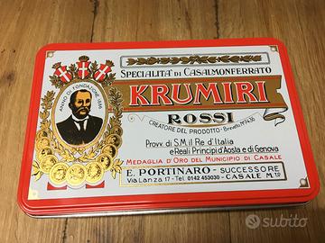 Scatole di latta contenitori vintage pernigotti