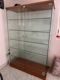 Vetrinetta su misura 120x50x180cm