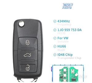 CHIAVE COMPLETA PER SEAT VOLKSWAGEN VW SKODA VARI 
