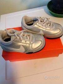 scarpe Nike argento primi passi