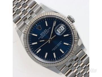Rolex Datejust 126234 Blu Jubilee Anno 2021