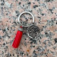 Portachiavi a tema giustizia