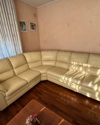 Divano in pelle 5 posti