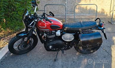 Triumph Street Scrambler - Tagliando + gomme nuove