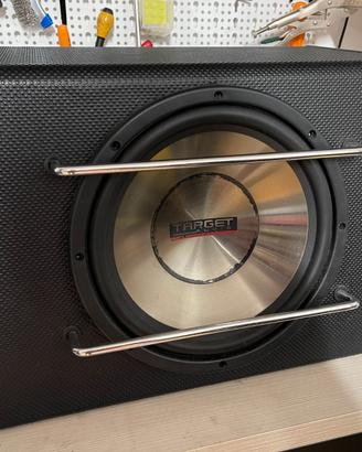 Subwoofer auto attivo Target Audio