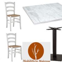 Tavolini Sedie Shabby Bar Ristorante Pub cd0266