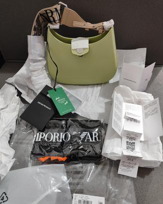 Emporio Armani borsa a tracolla originale Nuova 