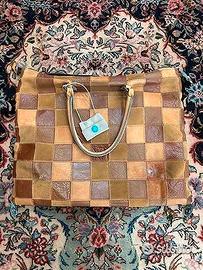 Borsa Gabs G3 Trasformabile Patchwork Pelle