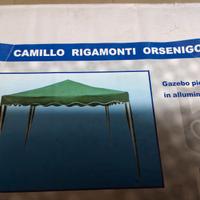 GAZEBO IN ALLUMINIO COME NUOVO