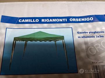 GAZEBO IN ALLUMINIO COME NUOVO